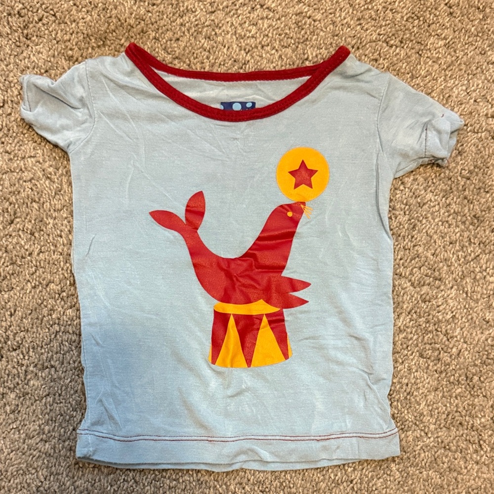 KicKee Pants Kids Circus Seal Graphic T-Shirt
